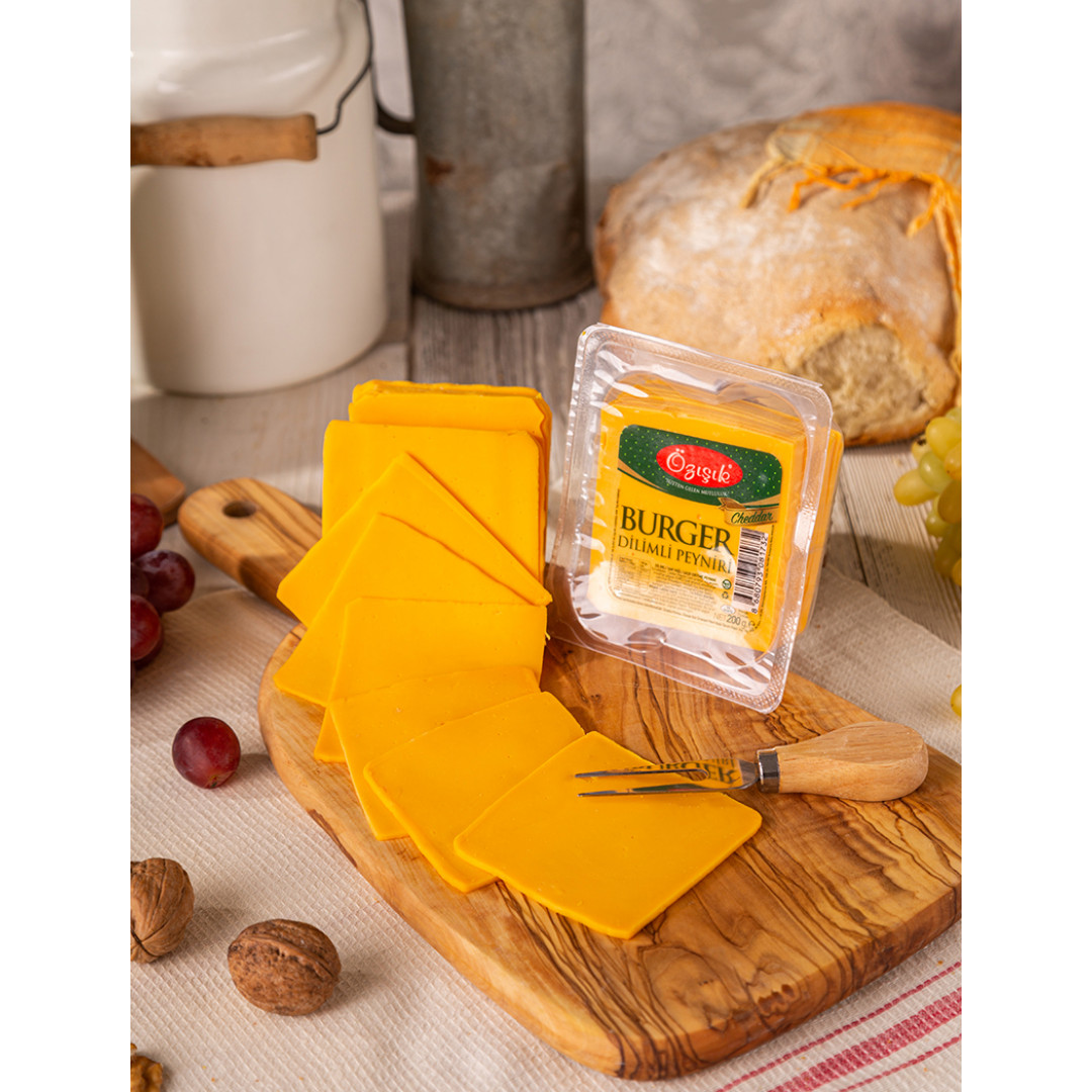 Burger (Cheddar) Dilimli Peynir 200gr