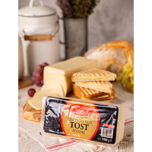 Tam Yağlı Taze Tost Peyniri 1000gr