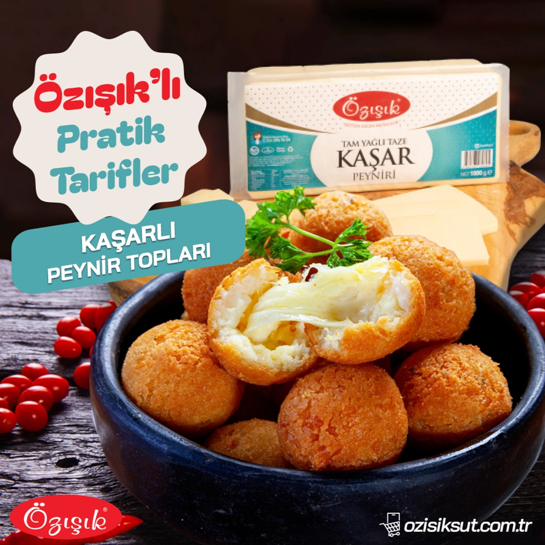 Kaşarlı Peynir Topları Tarifi
